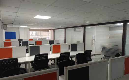 1800 sq ft fully furnished office space in A Block, Sector 63